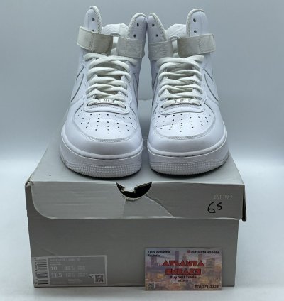 Air Force 1 High Triple White