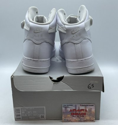 Air Force 1 High Triple White