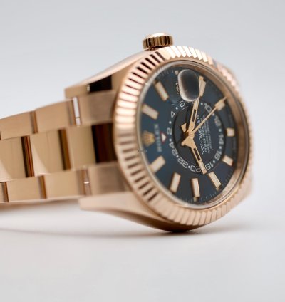 Rolex Sky-dweller 2024 Skydweller Rose Gold Blue Oyster 336935