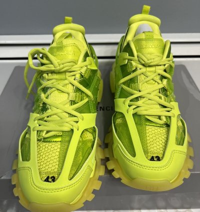 Balenciaga Track Trainer Size 10 Neon Yellow
