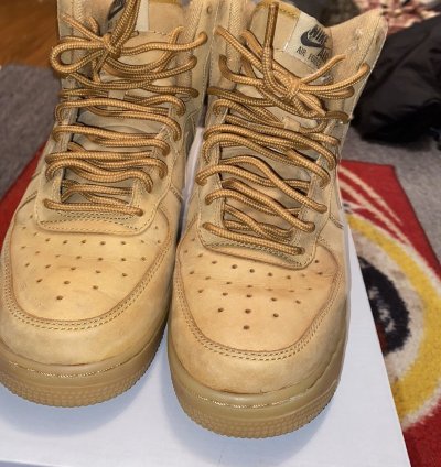 Air Force 1 High Wheat Flax 2015