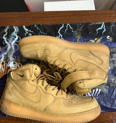 Air Force 1 High Wheat Timbo Beige