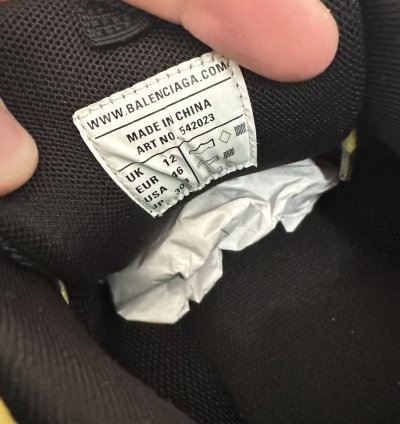 Balenciaga Track Trainer Yellow Grey