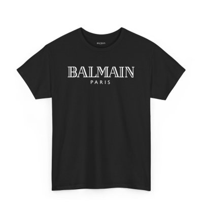 Balmain Logo Black T Shirt Size Usa S - 5xl
