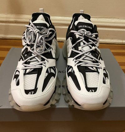 Balenciaga Track White Black Clearsole