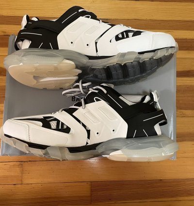 Balenciaga Track White Black Clearsole