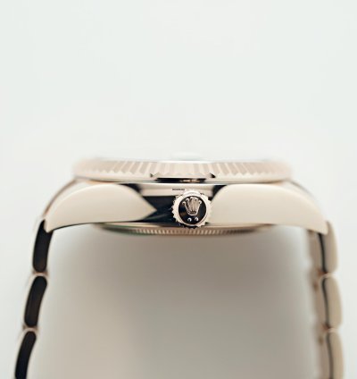 Rolex Sky-dweller 2025 New Everose Gold Blue Green Dial