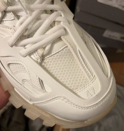 Balenciaga Track White Glow Size 47 14us New In Box