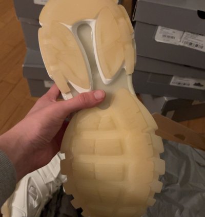 Balenciaga Track White Glow Size 47 14us New In Box