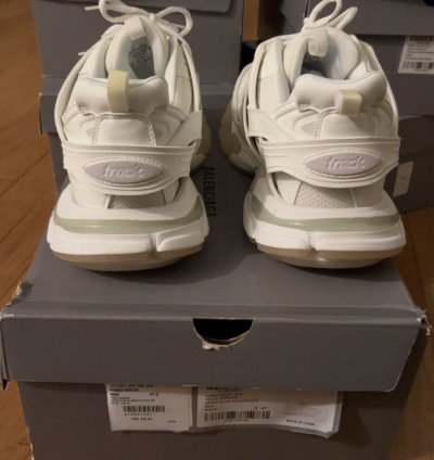 Balenciaga Track White Glow Size 47 14us New In Box