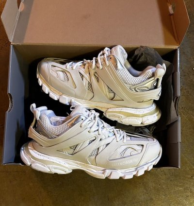 Balenciaga Track White Oreo Size 46 13us