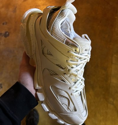 Balenciaga Track White Oreo Size 46 13us