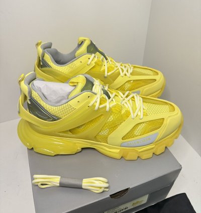 Balenciaga Track Yellow Clear Size 47 14 New With Box