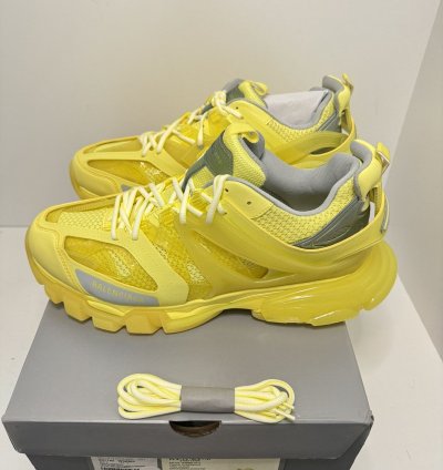 Balenciaga Track Yellow Clear Size 47 14 New With Box