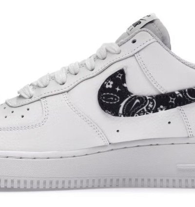 Air Force 1 Low 07 Essential White Black Paisley