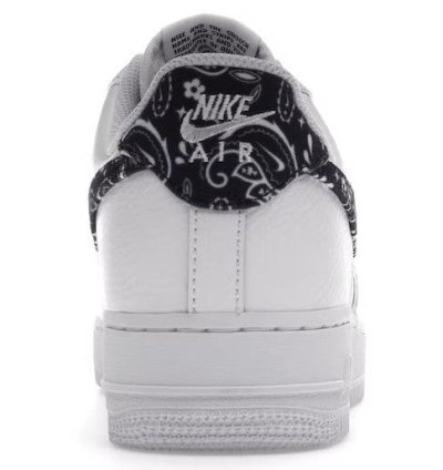 Air Force 1 Low 07 Essential White Black Paisley