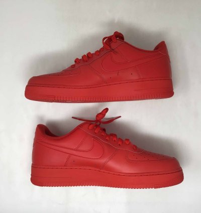 Air Force 1 Low 07 Lv8 1 Triple Red