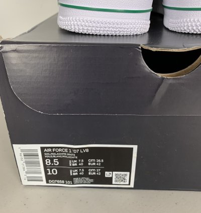 Air Force 1 Low 07 Lv8 40th Anniversary Sail Malachite