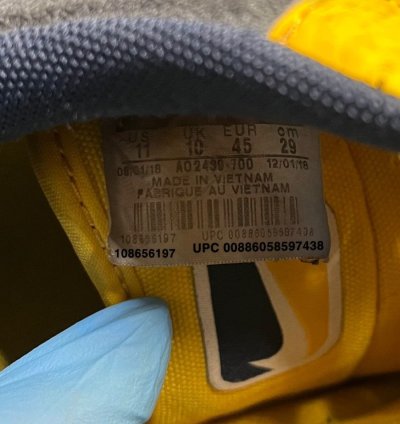 Air Force 1 Low 07 Lv8 Amarillo Obsidian