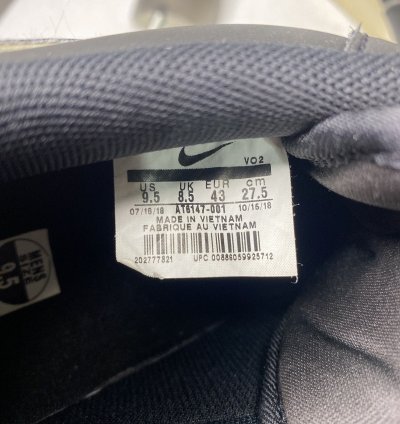 Air Force 1 Low 07 Lv8 Black Iridescent Outline