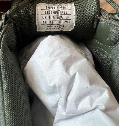 Balenciaga Triple Allover Logo Olive Green Size 45 12 Kaki