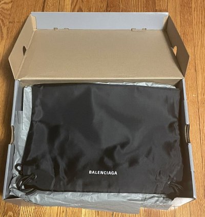 Balenciaga Triple Allover Logo Yellow Black