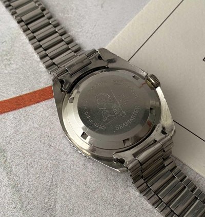 Omega Seamaster 300 Big Triangle Diver 1969 Vintage Swiss Automatic Watch Cal 565 Ref 166 024 Sp2