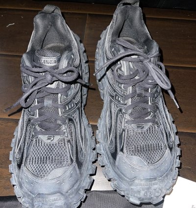 Balenciaga Triple Black Defender Size 10 Runner Track
