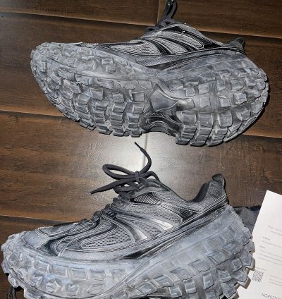Balenciaga Triple Black Defender Size 10 Runner Track