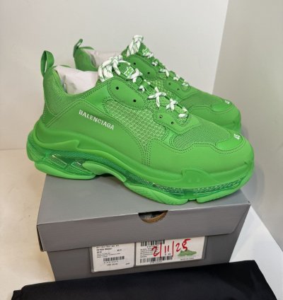Balenciaga Triple Green Trainer Sneakers