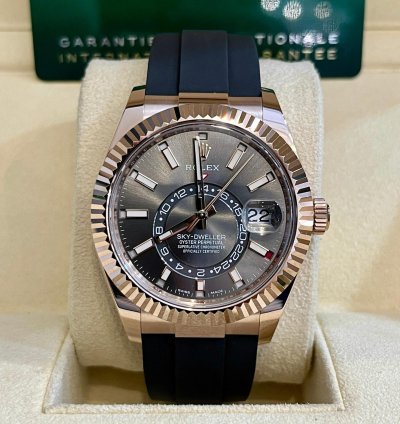 Rolex Sky-dweller 326235 Rhodium Dial 2022 Like New