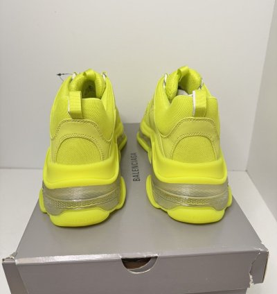 Balenciaga Triple Men Sneakers Fluo Yellow