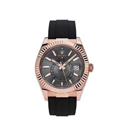 Rolex Sky-dweller 326235 Rose Gold Rhodium Dial