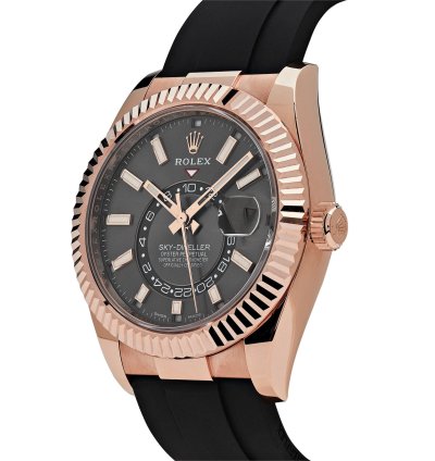 Rolex Sky-dweller 326235 Rose Gold Rhodium Dial