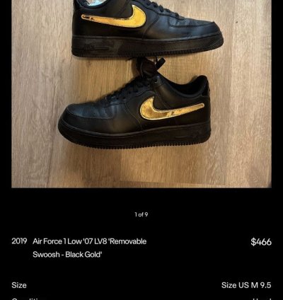Air Force 1 Low 07 Lv8 Removable Swoosh
