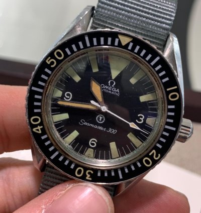 Omega Seamaster 300 Dial Military Issue Mint all Original