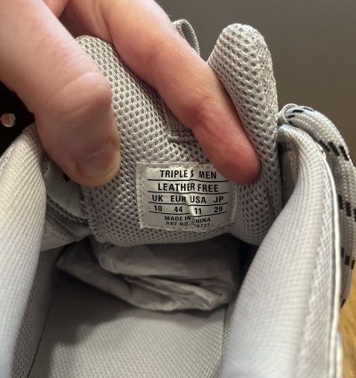 Balenciaga Triple Sneaker metallic