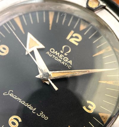 Omega Seamaster 300 Diver Serviciert Vintage Automatik Ref 2913-3 Extrem Selten 2913