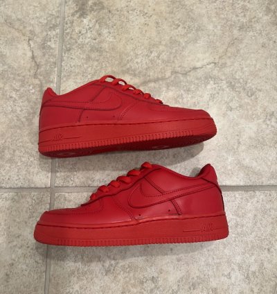 Air Force 1 Low 07 Lv8 Triple Red