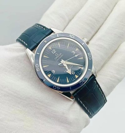 Omega Seamaster 300 Limited Edition 757 Platinum Automatic Watch 41mm Seamaster 300