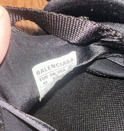 Balenciaga Tyrex Racing Shoes Sneakers Black