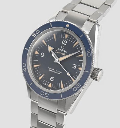 Omega Seamaster 300 Master Co-axial 41mm Automatic Blue Dial Titanium 1