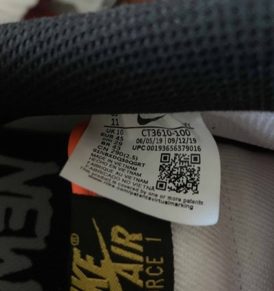 Air Force 1 Low 07 What The Nyc