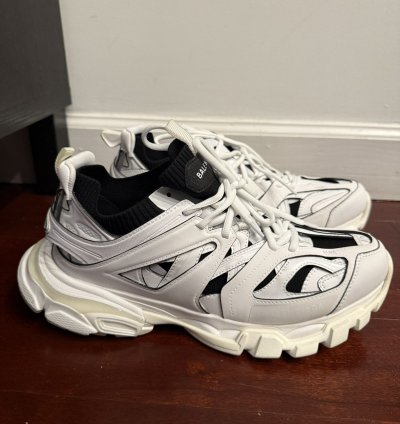Balenciaga White Track Runner