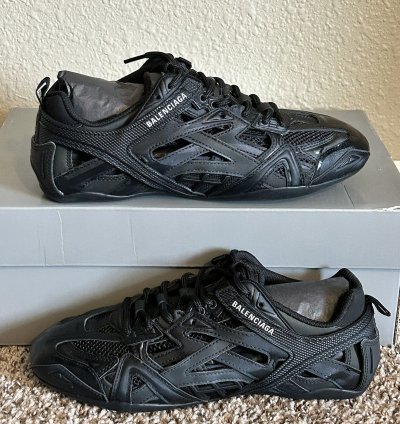 Balenciaga Womens Drive Sneaker Triple Black