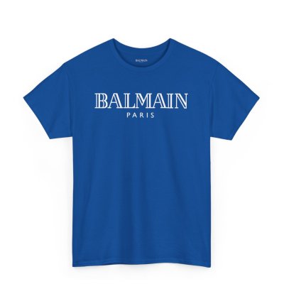Balmain Paris Royal Blue T Shirt Size Usa S - 5xl