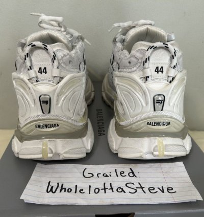 Last Drop Balenciaga Runner White Size 44 Brand New