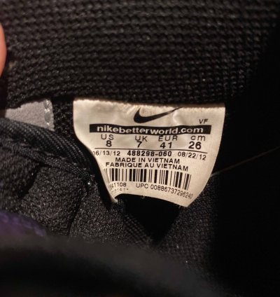 Air Force 1 Low Grey Purple