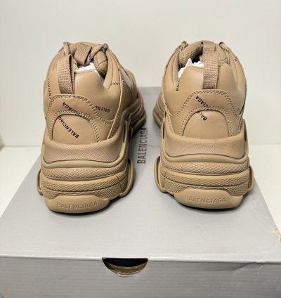 New Balenciaga Men Size 40 Triple Allover Logo Sneaker