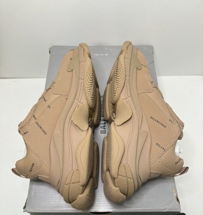 New Balenciaga Men Size 40 Triple Allover Logo Sneaker